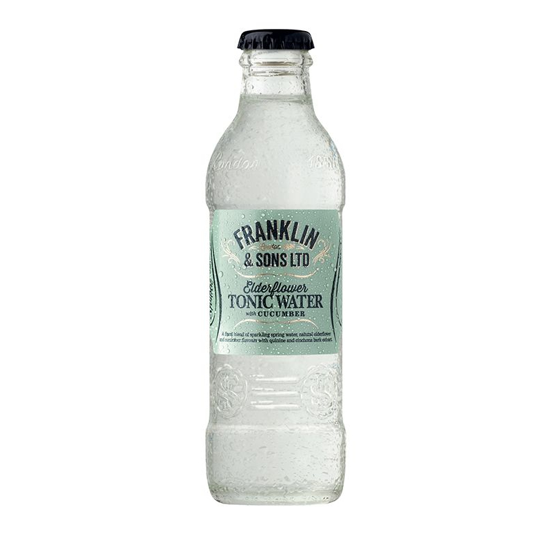 Franklin & Sons Elderflower & Cucumber Tonic Water 0,2 L