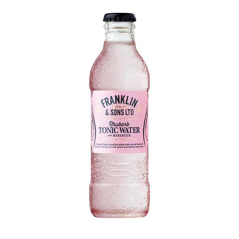 Franklin & Sons Rhubarb & Hibiscus Tonic Water 0,2 L
