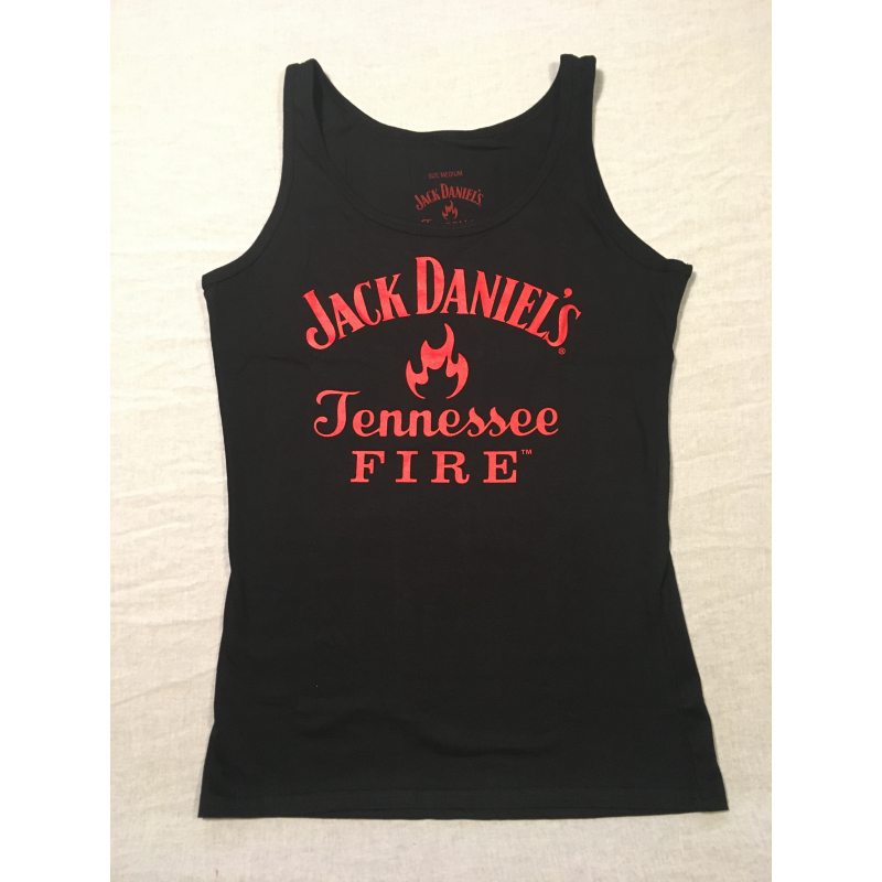 Originál dámské tílko Jack Daniel's Fire černé - vel. M