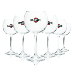 Skleničky Martini - 6 ks