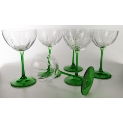 Sklenice coupette na koktejly - 6 ks