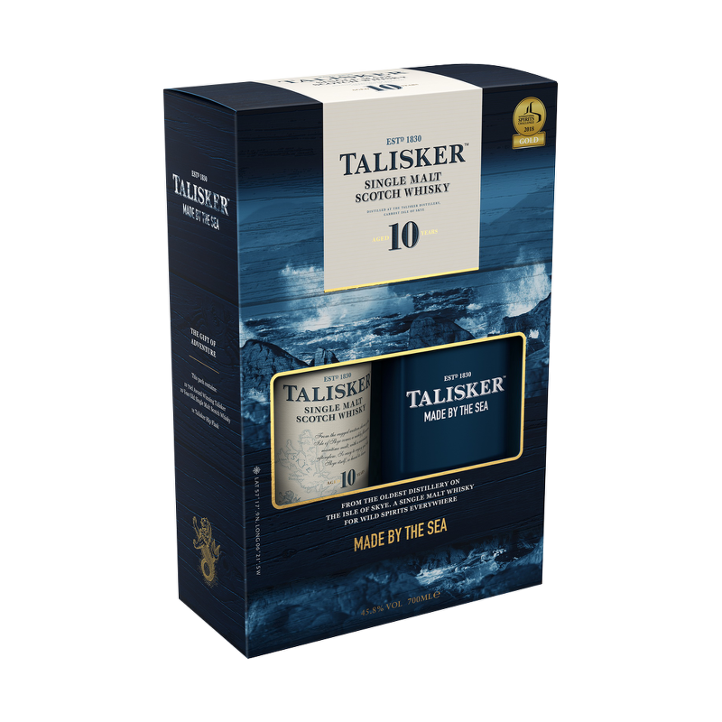 Talisker 10 y.o. 0,7l + placatice